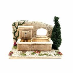 LAVOIR MURAL AVEC ARBRE 17,5X8,5X11CM