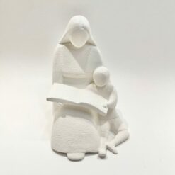 STATUE LECTURE DE MARIE A JESUS N.CALLARD 13,5CM