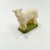 MOUTON TETE TOURNEE CRECHE PIERACCINI POUR SANTON 15CM 8CM