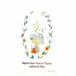 IMAGE BAPTEME BAPTISTERE COLOMBE BOUGIE BAPTISE DANS L'EAU....