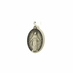 MEDAILLE OVALE MIRACULEUSE 22MM