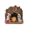 MINI CRECHE DU MONDE CÉRAMIQUE 8X7CM NOTRE DAME DE LOURDES