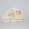 NUAGE BOIS PETIT ANGE PROTEGE MOI...... 16X10CM