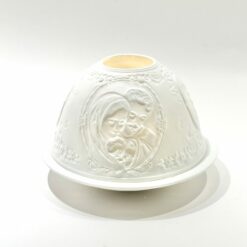 PHOTOPHORE STARLIGHT PORCELAINE SAINTE FAMILLE D10CM HV844