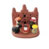 MINI CRECHE DU MONDE EN CERAMIQUE MALI 8X7CM L