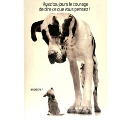 AYEZ TOUJOURS LE COURAGE.....CARTE SIMPLE 360038