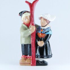 COUPLE SAVOIE SKI ROUGE CASSEGRAIN