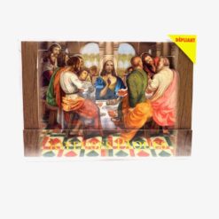 CARTE 3D JOYEUSES PAQUES MARRON FONCE