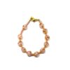 BRACELET DIZAINIER EN VERRE VENITIENNE ROSE D8MM