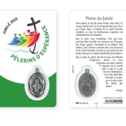 CARTE-PRIÈRE AVEC INSERTION JUBILÉ 2025 C2125