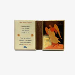 DIPTYQUE L'ANGE GARDIEN 8X15CM RELIURE CUIR 696.F3