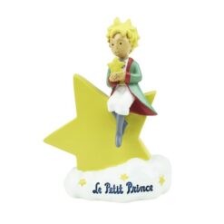 FIGURINE LE PETIT PRINCE ASSIS ETOILE