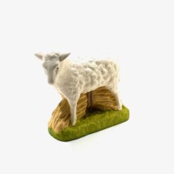 MOUTON DEBOUT TETE TOURNEE 20CM CRECHE PIERACCINI BACCI