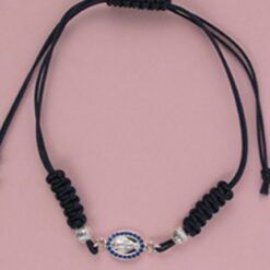 BRACELET  BRESILIEN VIERGE MIRACULEUSE EN ARGENT