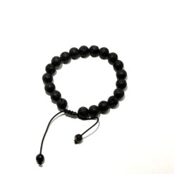 BRACELET EN PIERRE DE LAVE REGLABLE